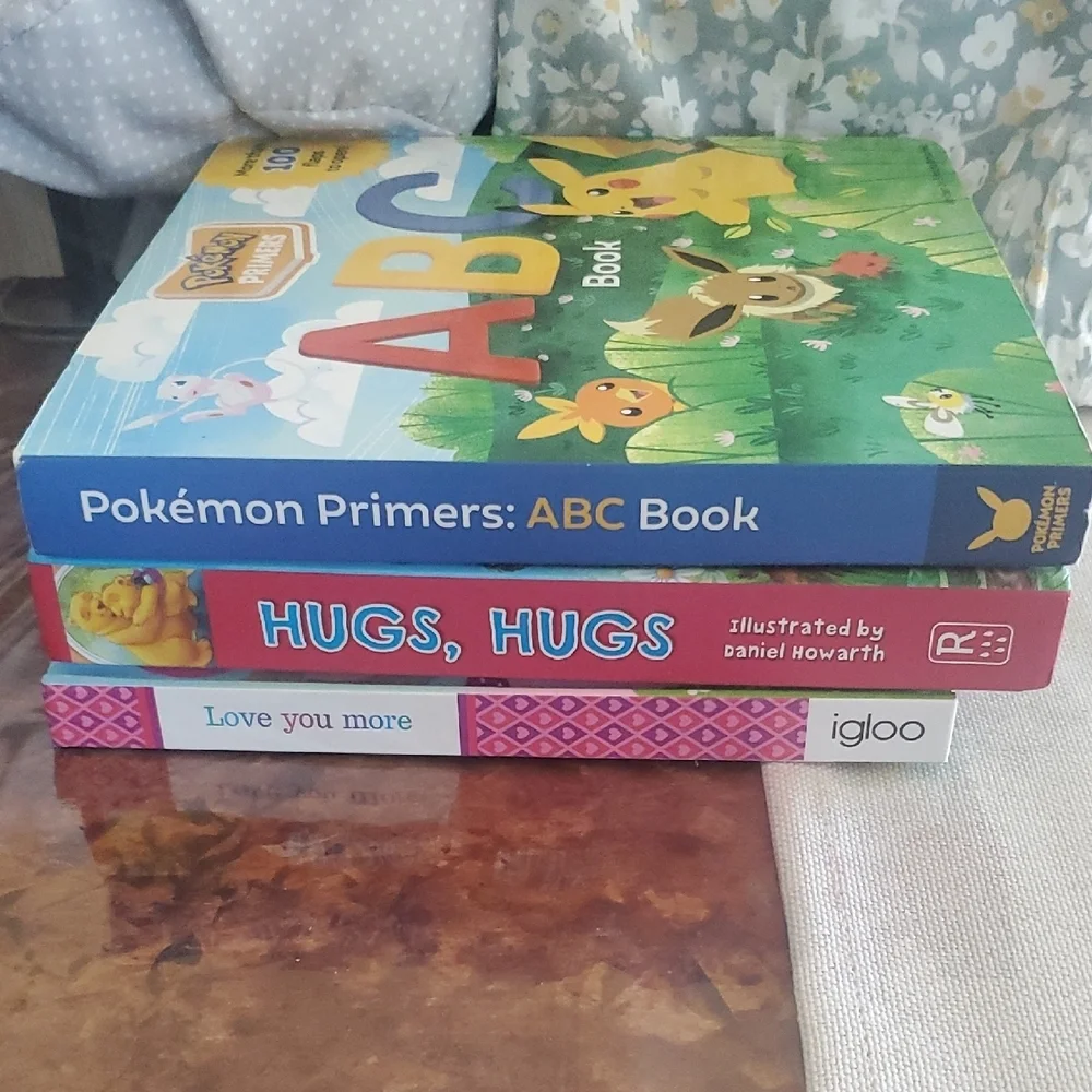 Pokemon Primers ABC Book - Yellow Pikachu & Green Cover